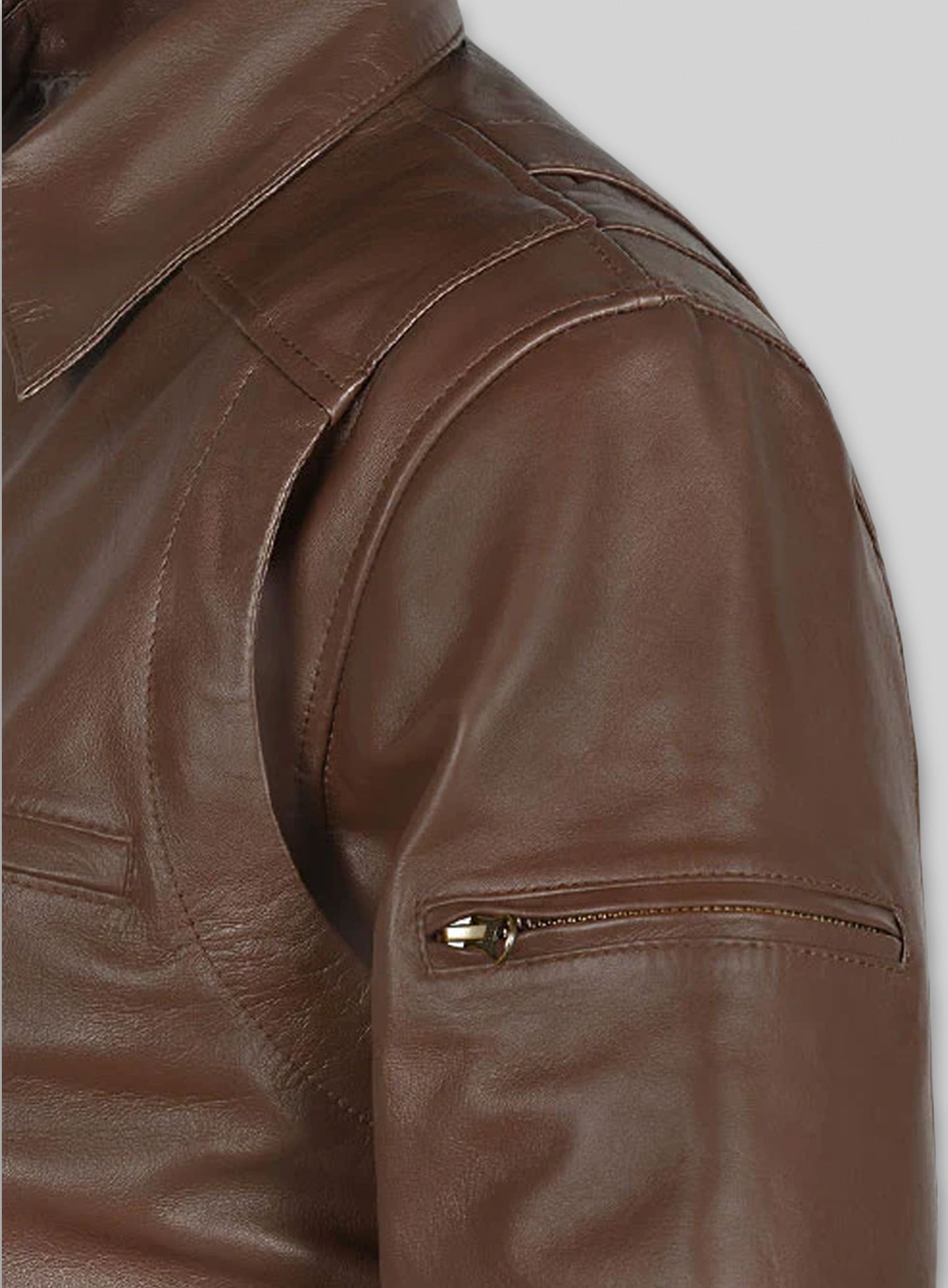Hunter Bomber Leather Jacket