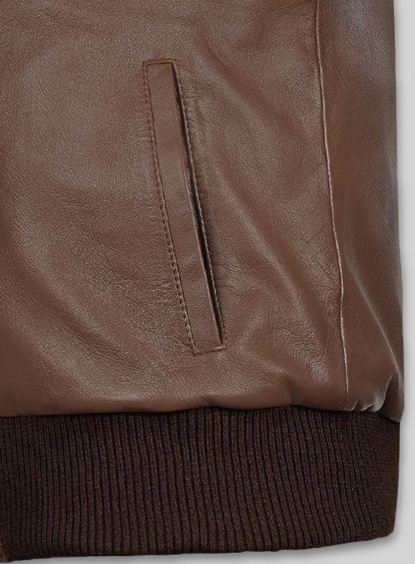 Hunter Bomber Leather Jacket