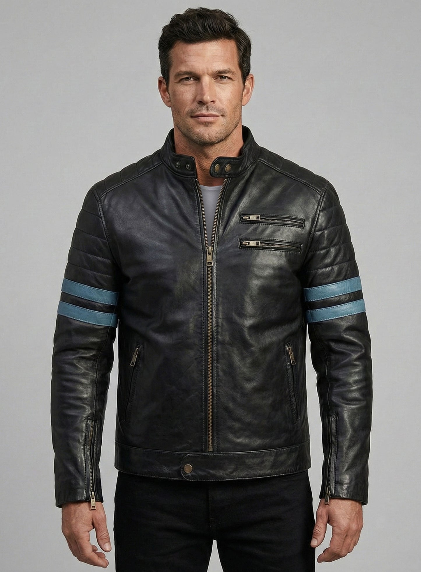 Hybrid Leather Jacket