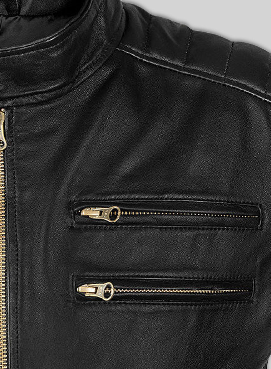 Hybrid Leather Jacket