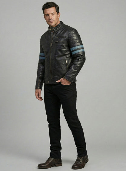 Hybrid Leather Jacket