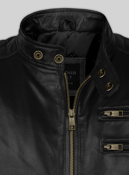 Hybrid Leather Jacket