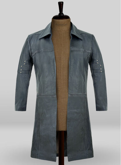 Idris Elba The Dark Tower Leather Long Coat - LeatherCult