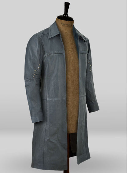 Idris Elba The Dark Tower Leather Long Coat - LeatherCult