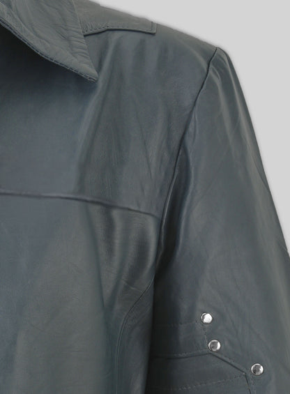 Idris Elba The Dark Tower Leather Long Coat