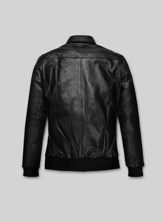 Initials Leather Jacket
