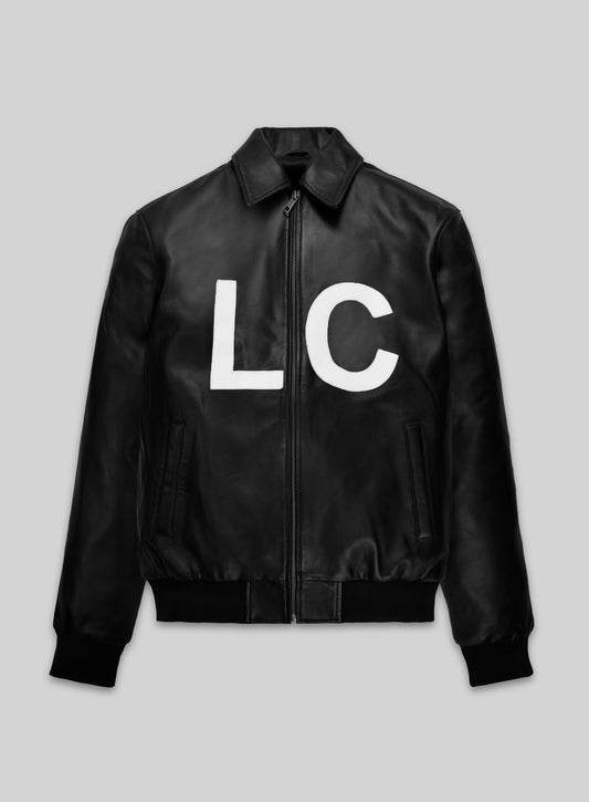 Initials Leather Jacket