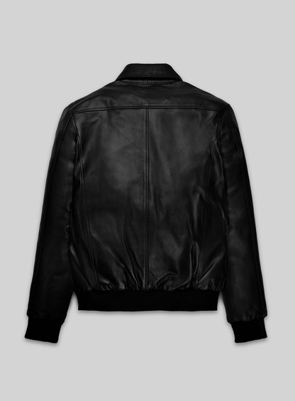 Initials Leather Jacket