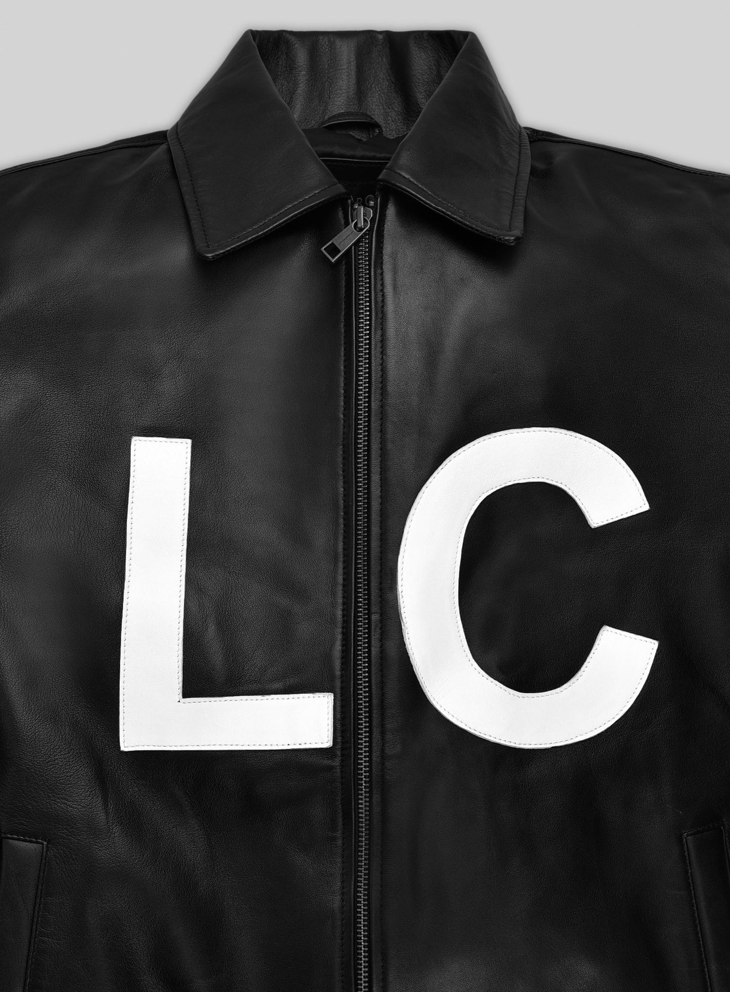 Initials Leather Jacket