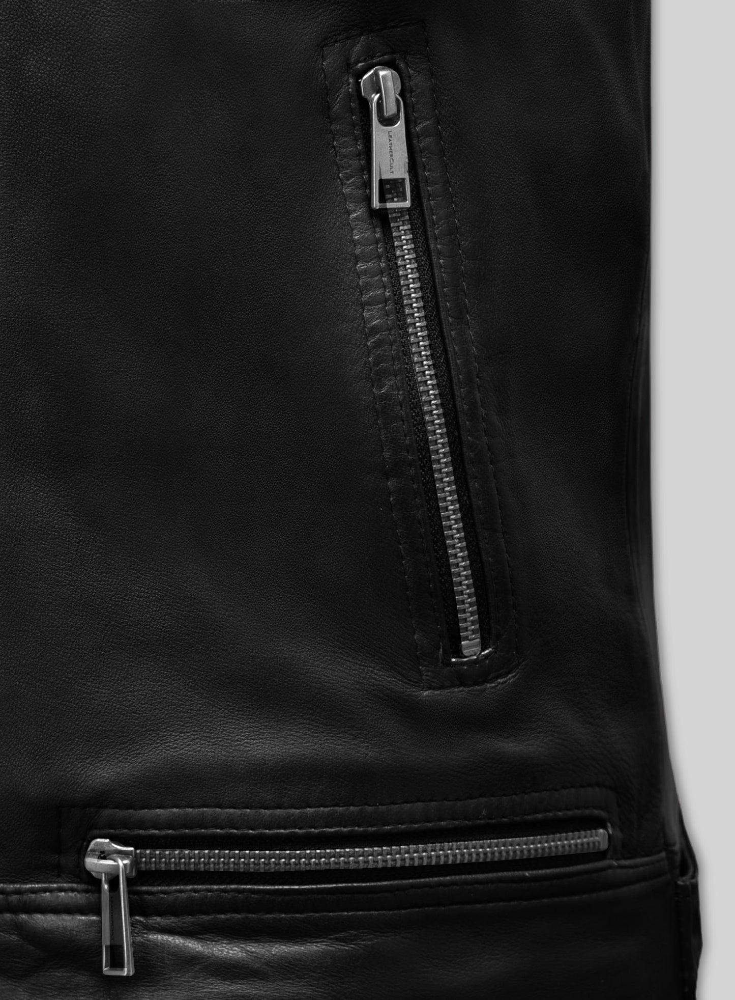 Ironwood Black Biker Leather Jacket