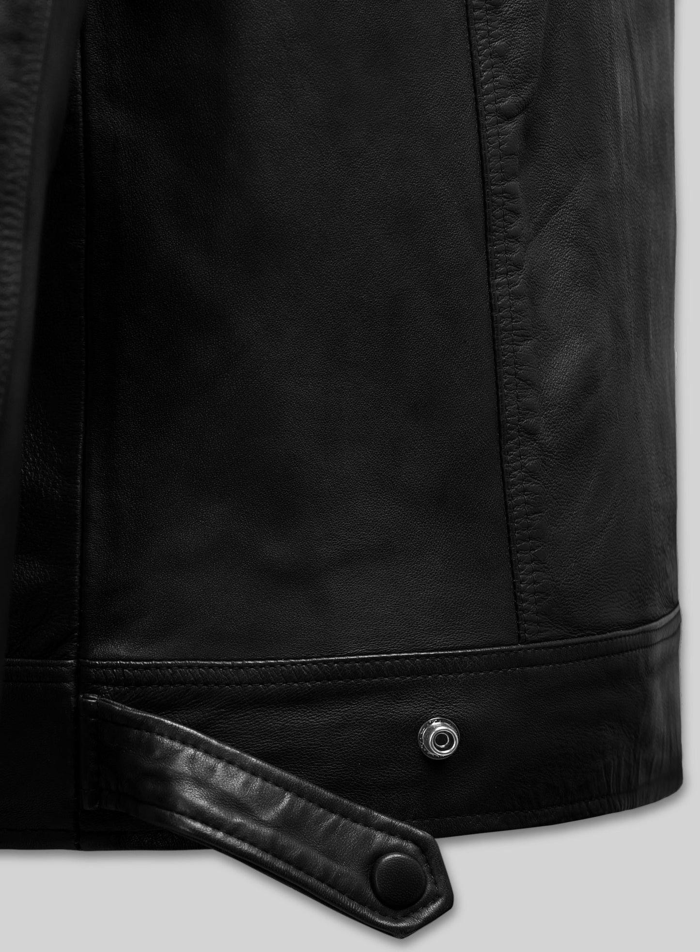 Ironwood Black Biker Leather Jacket