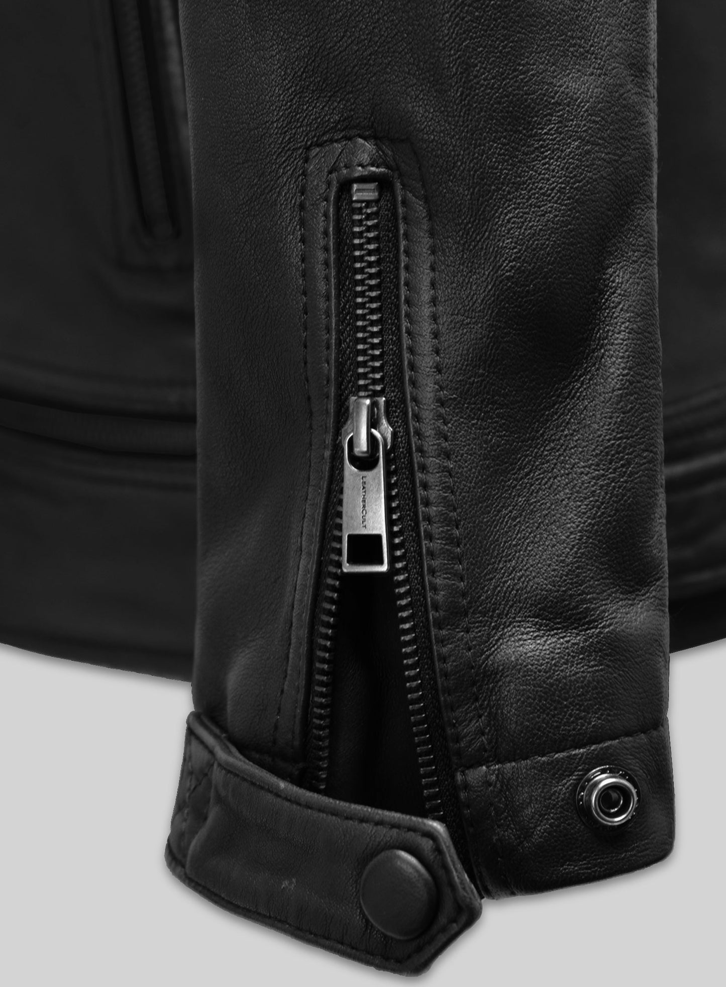 Ironwood Black Biker Leather Jacket