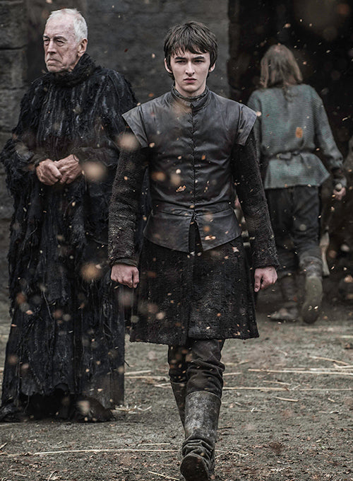 Isaac Hempstead Wright GOT Leather Vest - LeatherCult