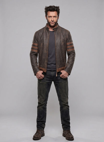 X - Men Origins Wolverine Leather Jacket