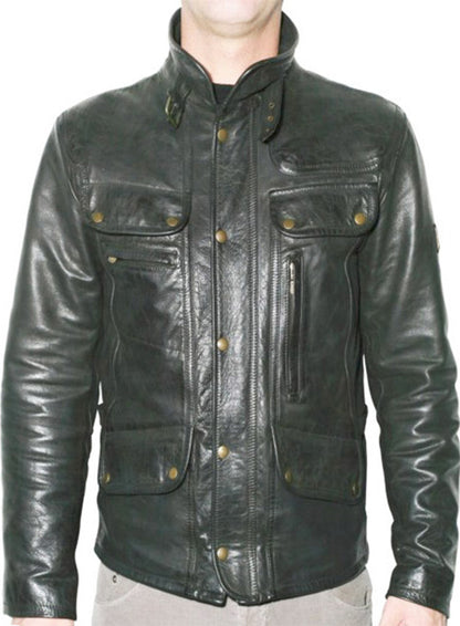 Leather Jacket #703 - LeatherCult