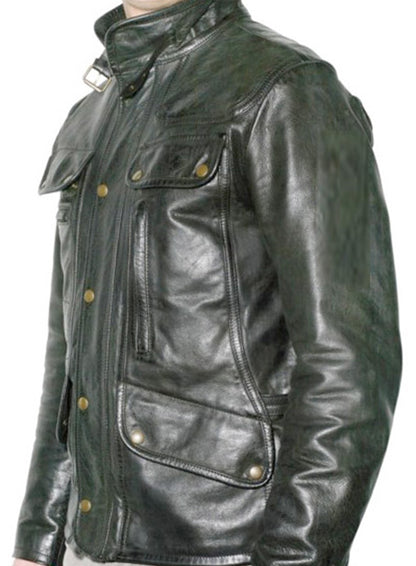 Leather Jacket #703 - LeatherCult
