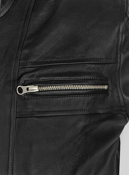 Leather Jacket #835 - LeatherCult