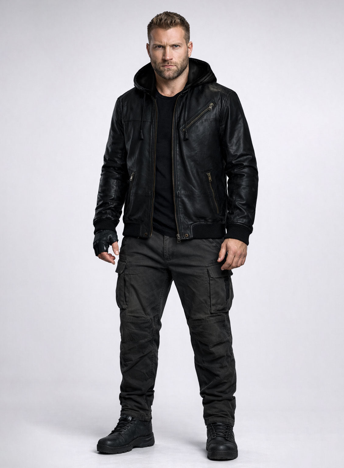 Jai Courtney Terminator Genisys Leather Jacket