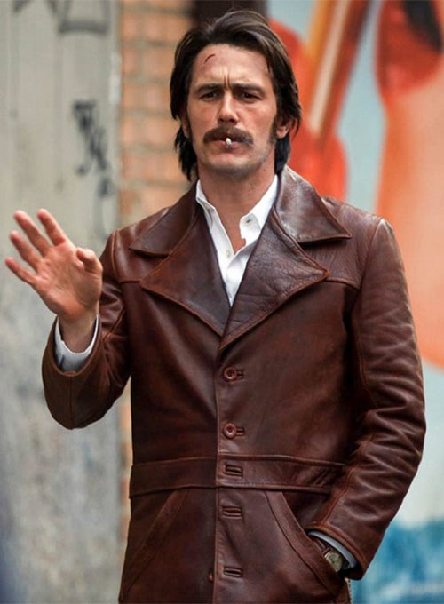 James Franco The Deuce Leather Jacket - LeatherCult