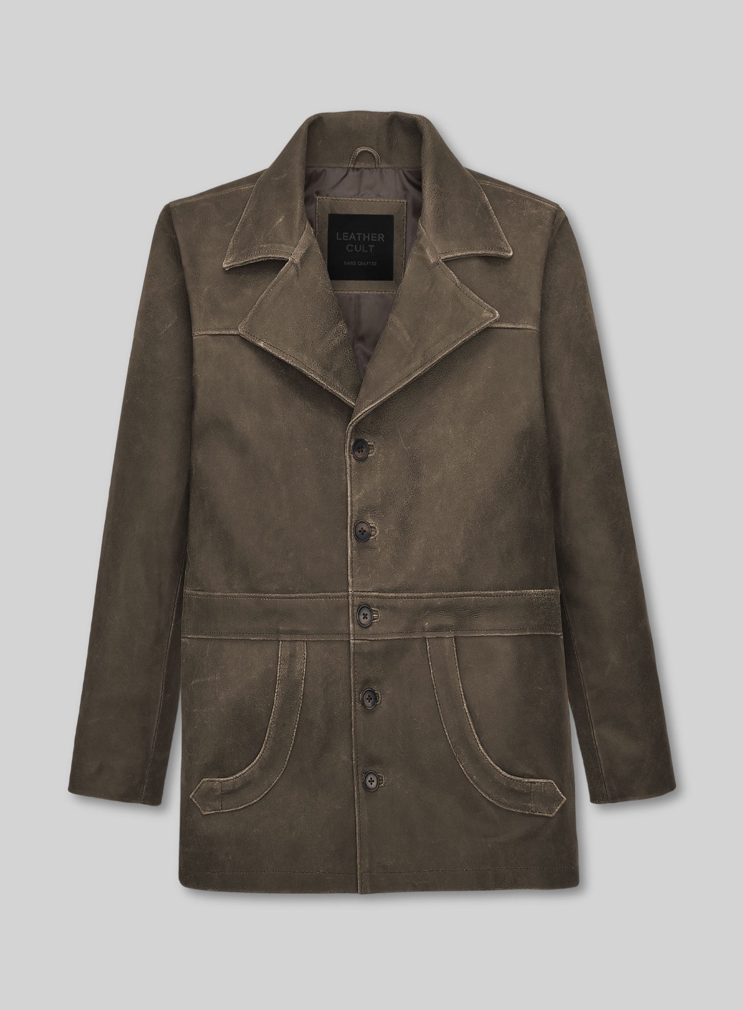 James Franco The Deuce Leather Trench Coat