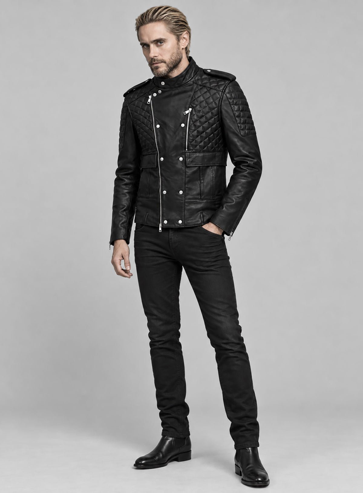 Jared Leto Leather Jacket