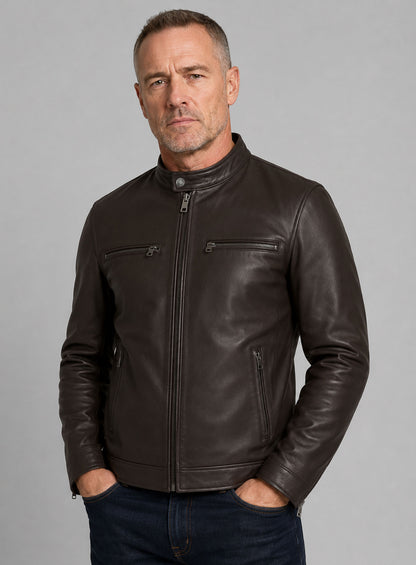 Jason Beghe Chicago P.D. Leather Jacket