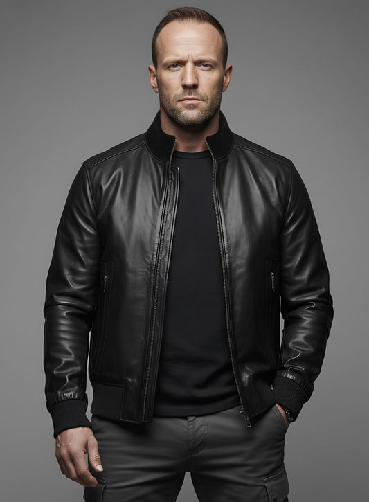 Jason Statham Hobbs & Shaw Leather Jacket