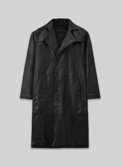 Javier Bardem Skyfall Leather Trench Coat