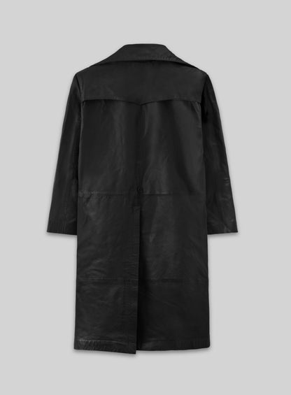 Javier Bardem Skyfall Leather Trench Coat