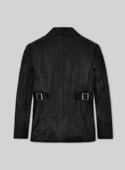 Jean-Claude Van Damme Until Death Leather Blazer