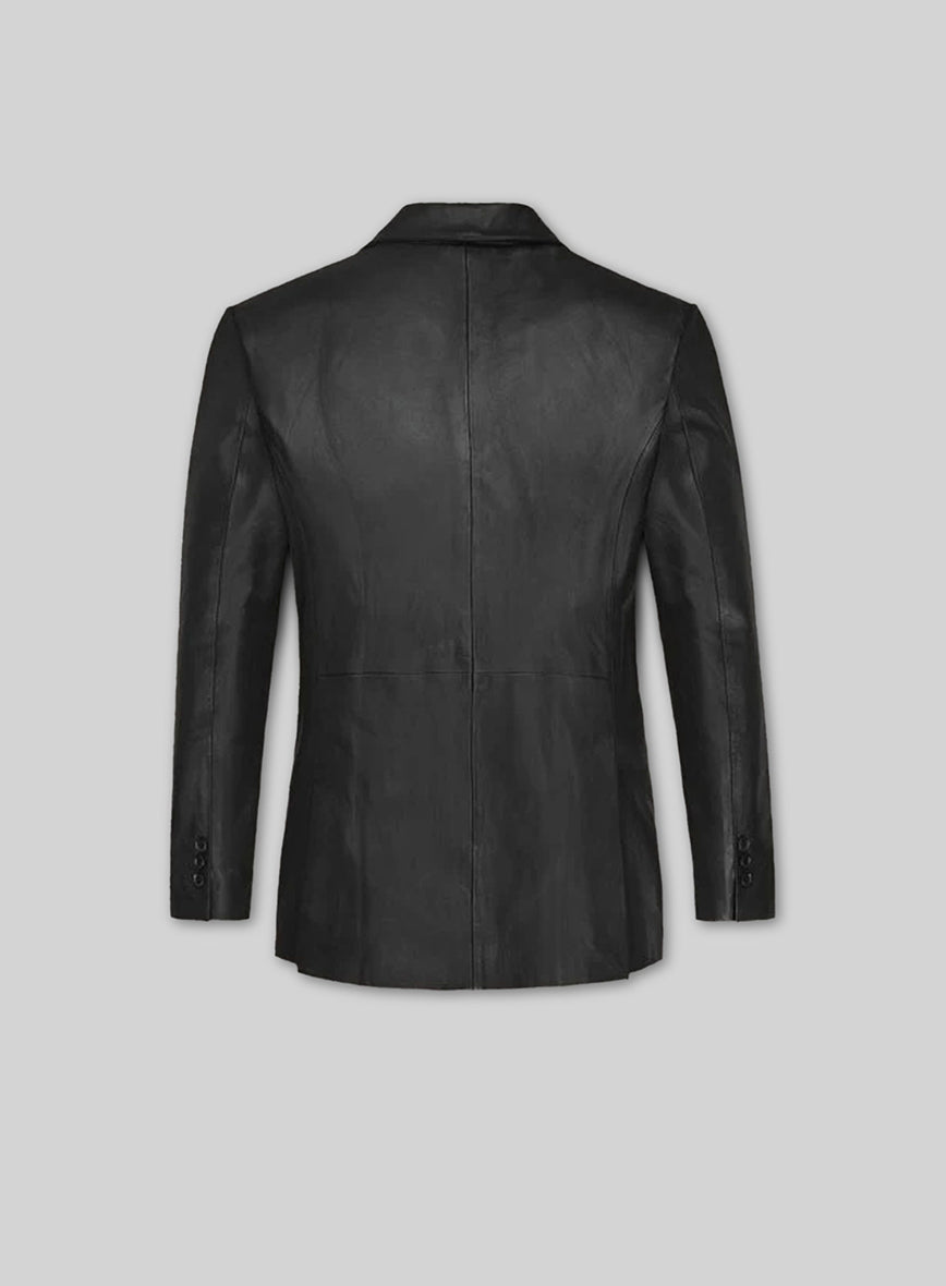 ロストコントロール　 BUFF LEATHER COAT　サイズ２　黒 ロストコントロール BUFF LEATHER COATサイズ2黒