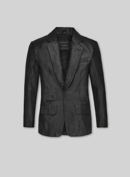 Jeff Goldblum Lost World Jurassic Park Leather Blazer