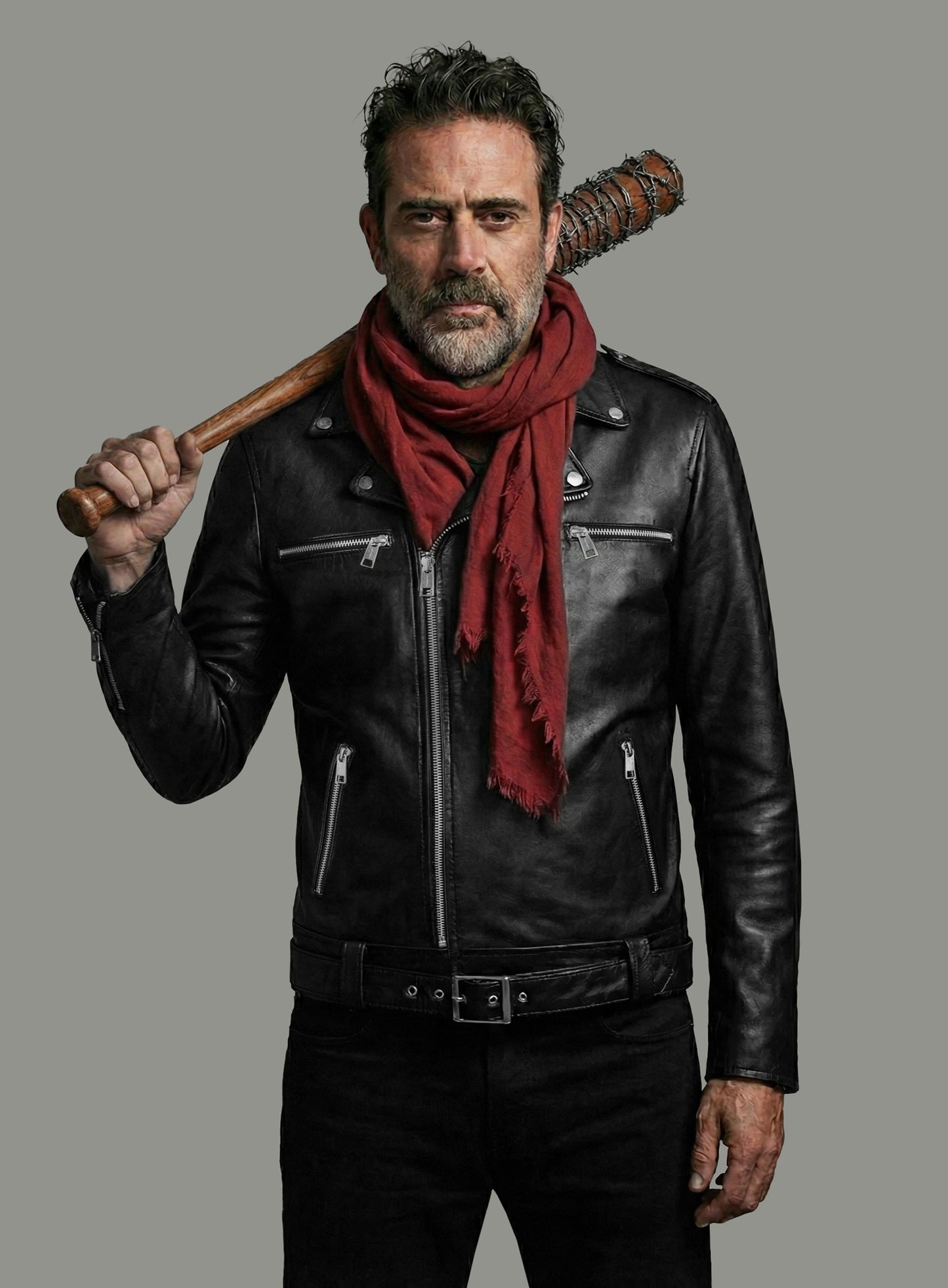 Jeffrey Morgan The Walking Dead Leather Jacket