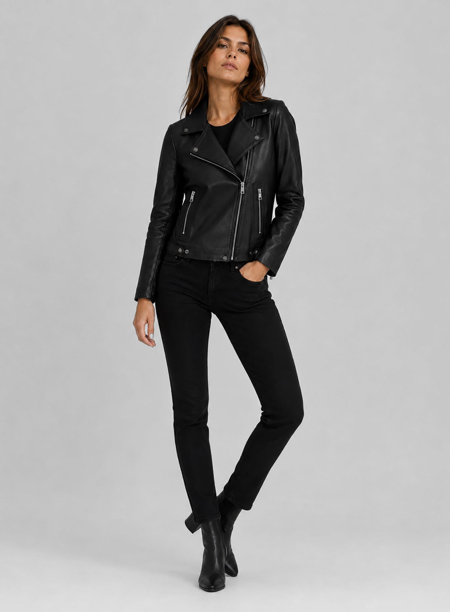 Jena Malone Leather Jacket