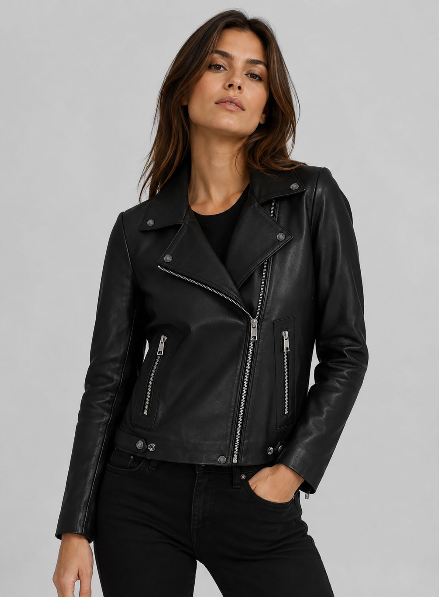 Jena Malone Leather Jacket