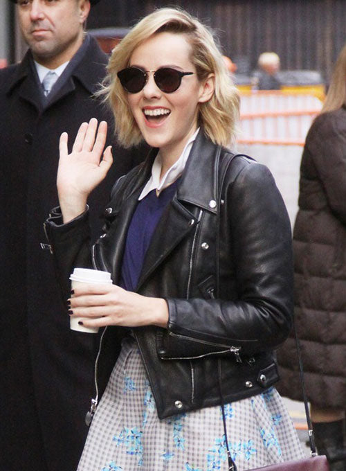 Jena Malone Leather Jacket - LeatherCult