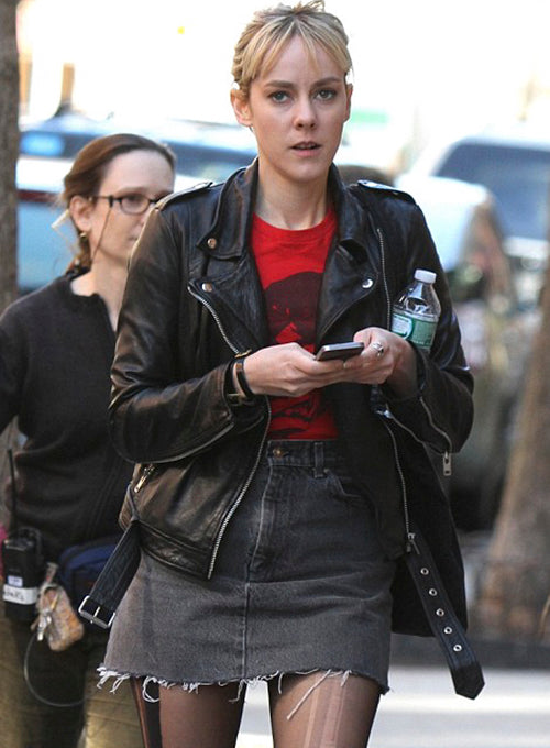 Jena Malone Time Out of Mind Leather Jacket - LeatherCult