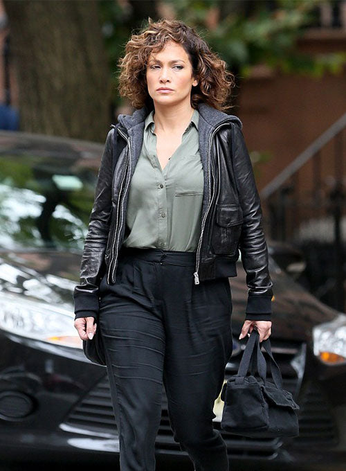 ジャケット・アウター JLO lamb leather jacket Jennifer Lopez Street Style Leather Jacket