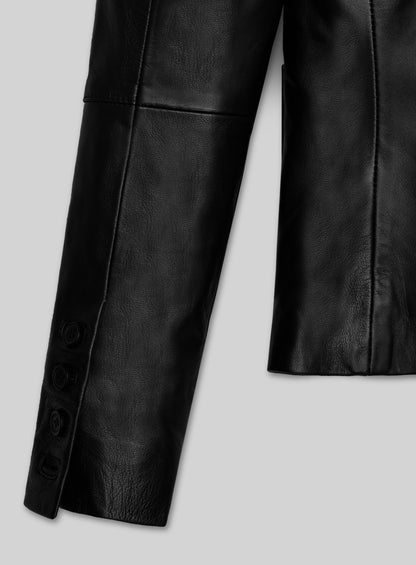 Jenna Ortega Wednesday Leather Jacket