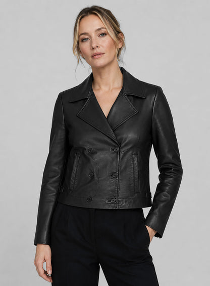Jennifer Lawrence Leather Jacket