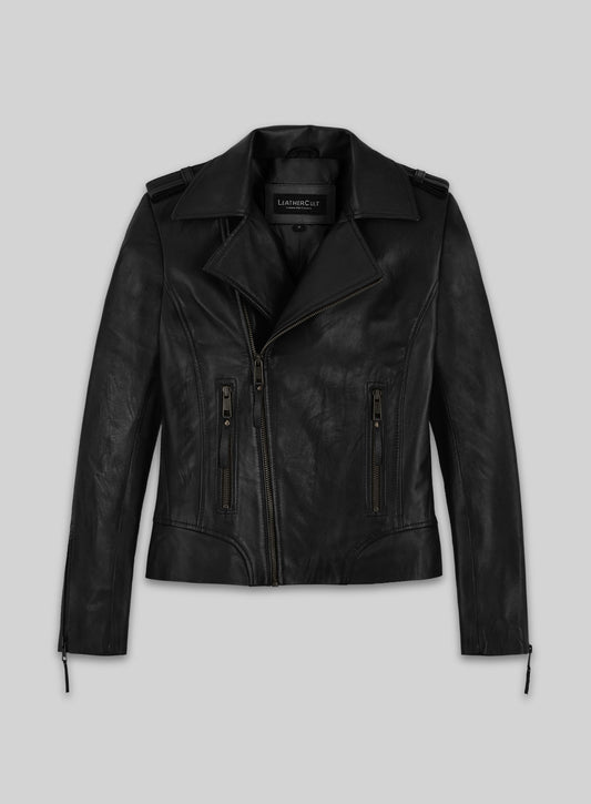 Jennifer Aniston Leather Jacket - 34 Female