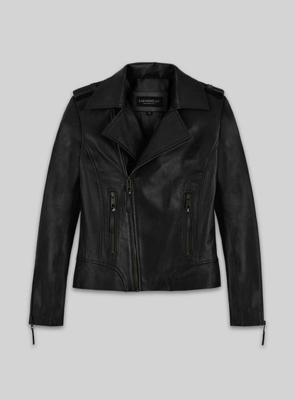 Jennifer Aniston Leather Jacket - 34 Female