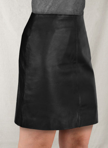 Jennifer Aniston Leather Skirt - LeatherCult