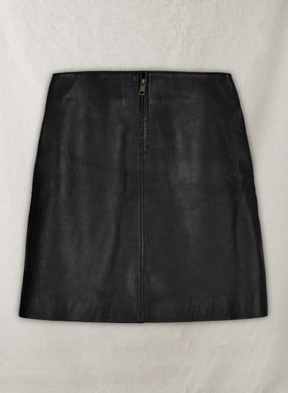 Jennifer Aniston Leather Skirt - LeatherCult