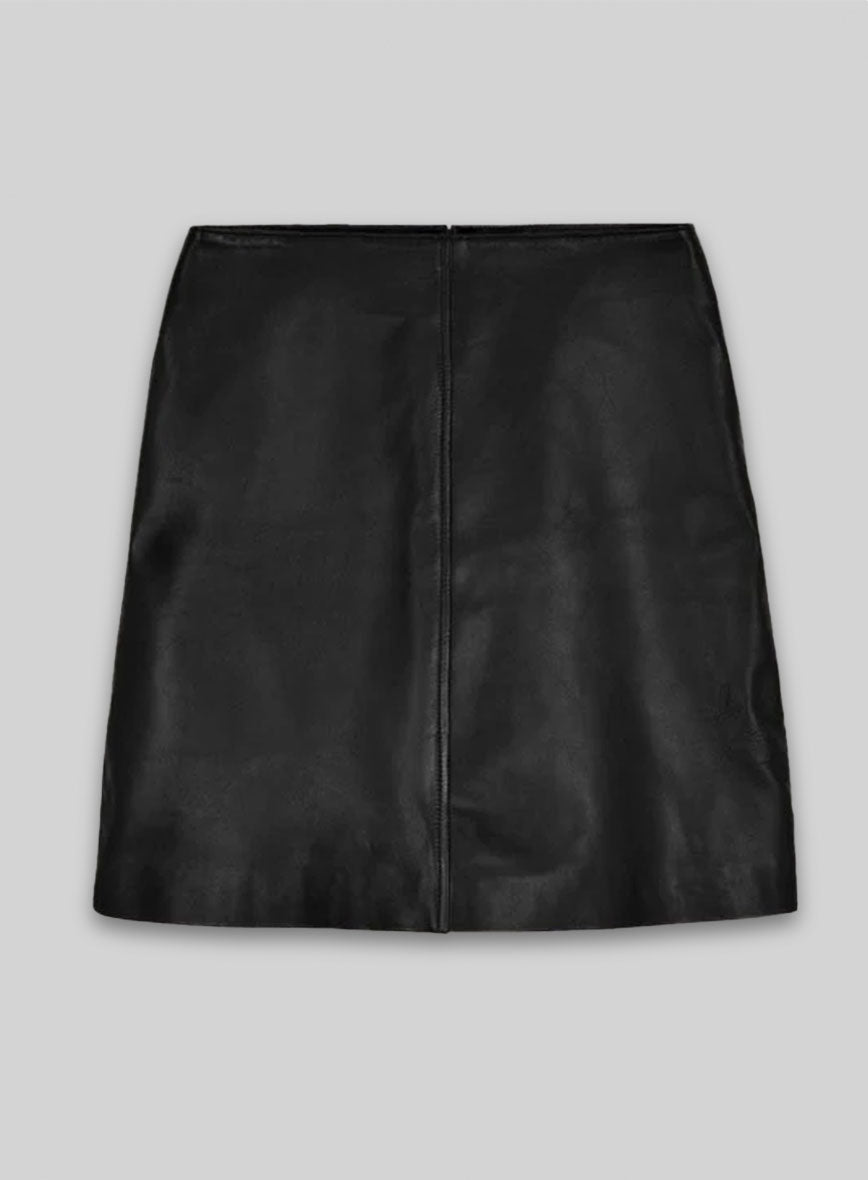 Jennifer Aniston Leather Skirt