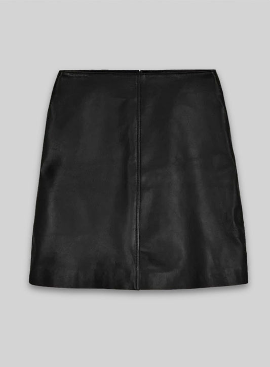 Jennifer Aniston Leather Skirt