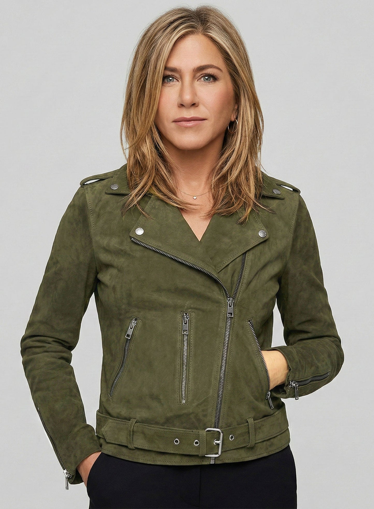 Jennifer Aniston Murder Mystery 2 Leather Jacket