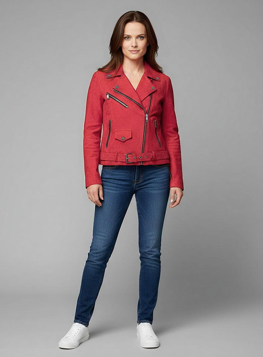 Jennifer Morrison Once Upon A Time Leather Jacket #1