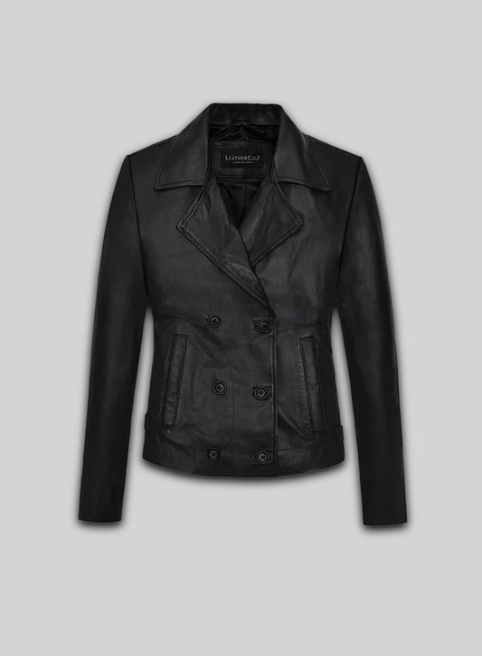 Julia Fox Leather Jacket