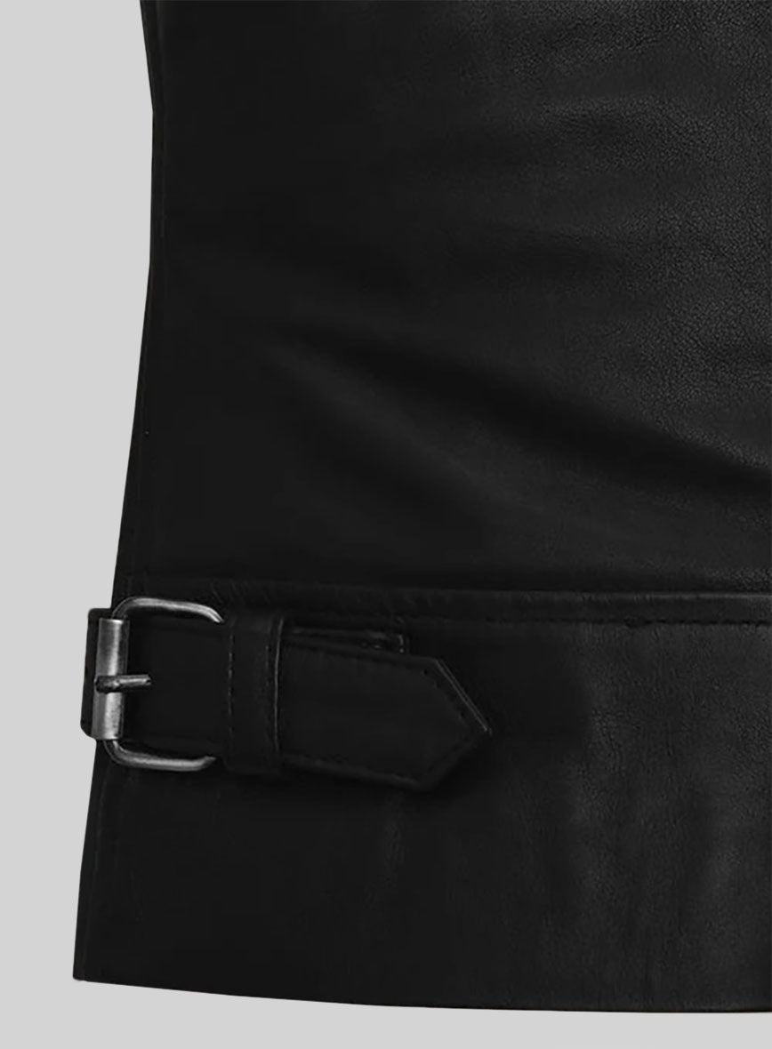 Julia Fox Leather Jacket